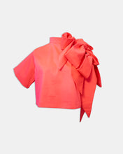Load image into Gallery viewer, Zora Bow Blouse in Pink
