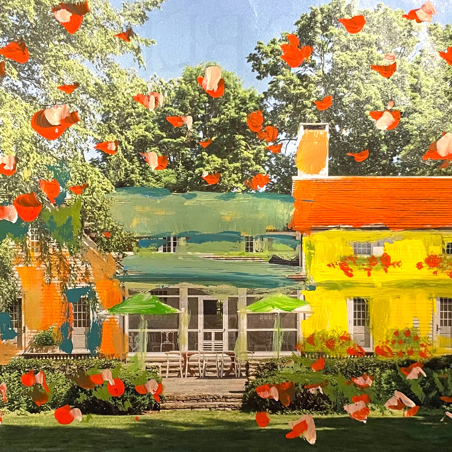 "Rose Garden" Canvas Print