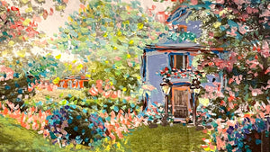 “Cherry Blossoms" Canvas Print